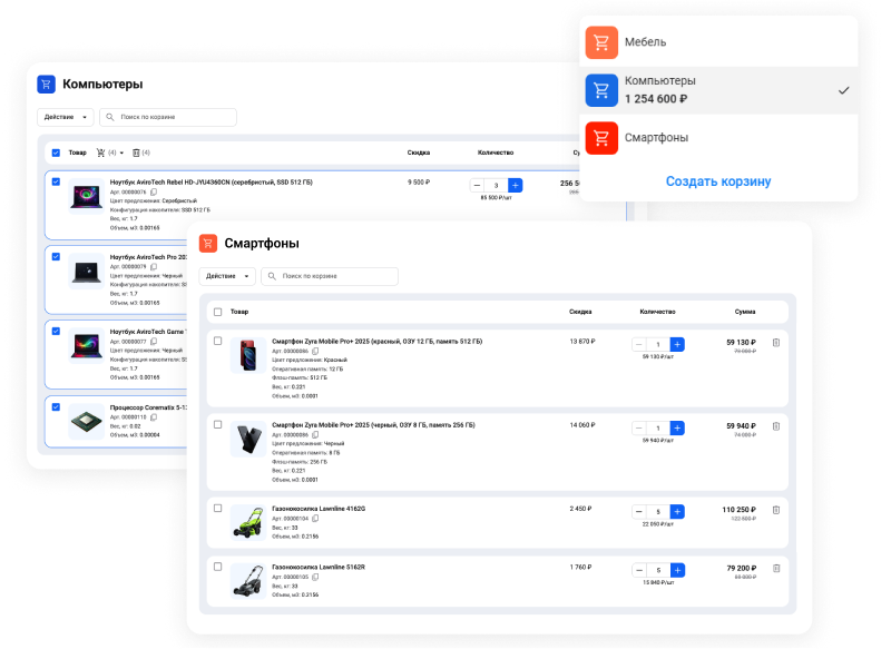 Картинка Сотбит: Сотбит: B2B кабинет 99
